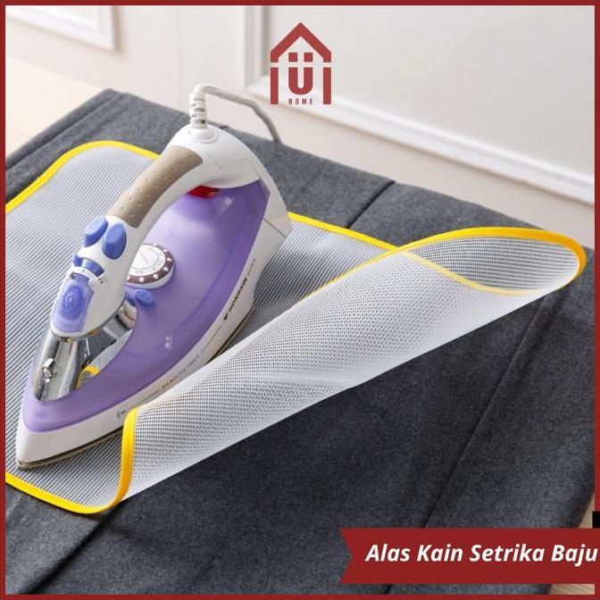 UNISO - ALAS KAIN SETRIKA BAJU TATAKAN ALAS JARING KAIN GOSOKAN TAHAN PANAS PELINDUNG PELAPIS SETRIK