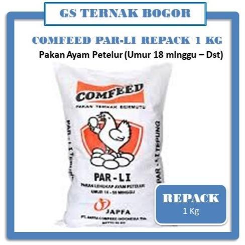 Pakan Ayam Petelur / Layer (PAR L1 COMFEED) Repack 1 kg