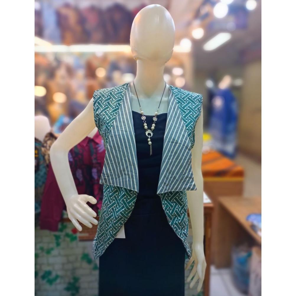 Grosir Bolero Batik Wanita Bolak Balik Katun Premium Cardigan Perempuan Lekbong Tunik Outer Batik Ce