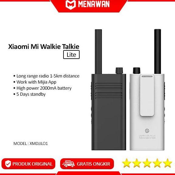 Xiaomi Mi Walkie Talkie Lite HT Intercom Mijia Smart Walkie Talkie Original