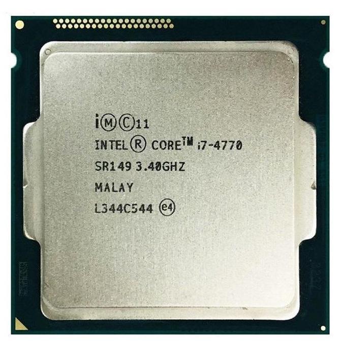 Processor Intel Core i7 Gen 4 Haswell 4770 4790 4770S 4790S Tray Tanpa Fan Garansi 1 Bulan Socket LG