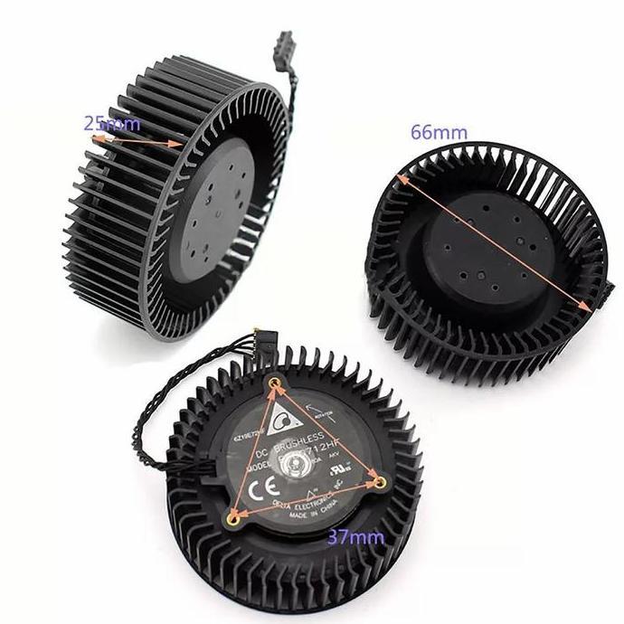 Fan Vga Founders edition gtx TitanX 1060 1070 1080 rx 580 570 480 dll