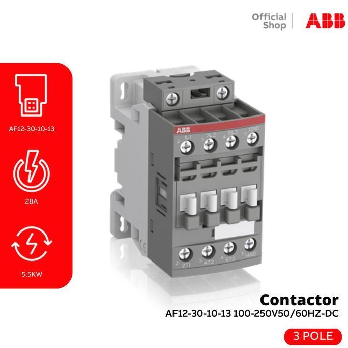ABB AF12-30-10-13 100-250V50/60HZ-DC Contactor 1SBL157001R1310