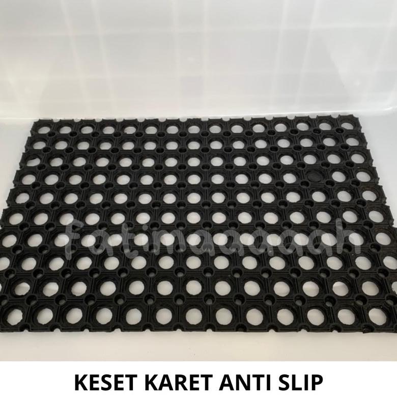 Keset Karet Lubang Anti Slip Keset Kaki Kamar Mandi Keset Lantai Serbaguna