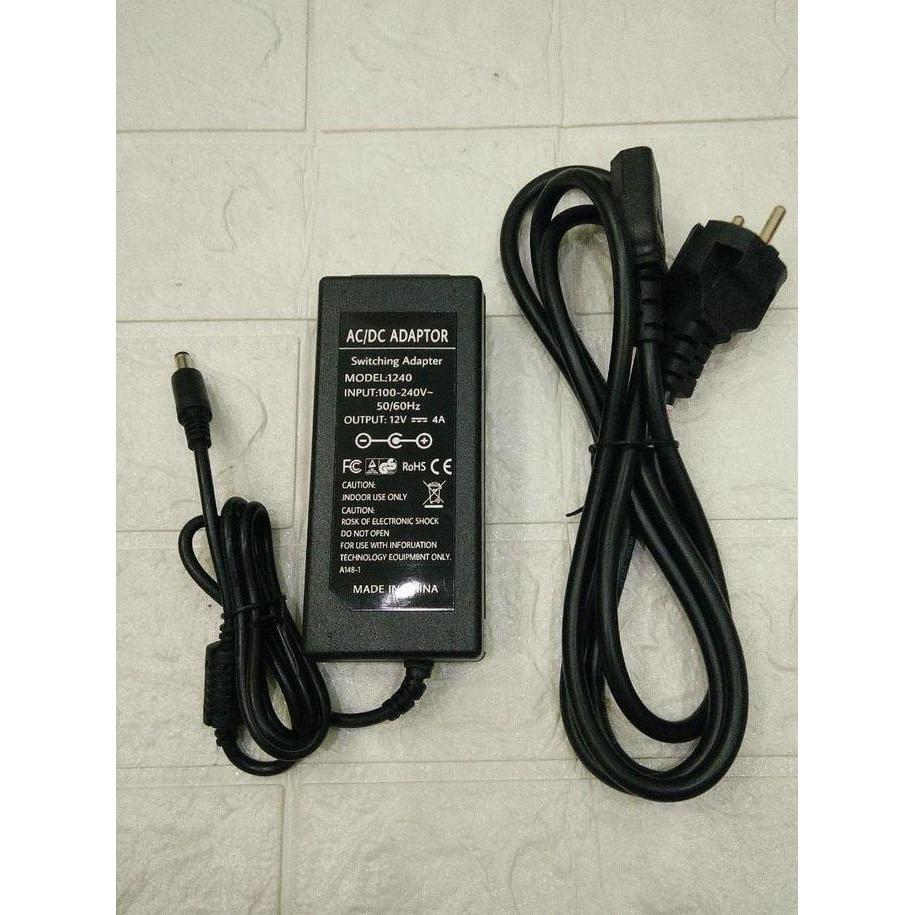 AC/DC ADAPTER 12V 4A MODEL1240
