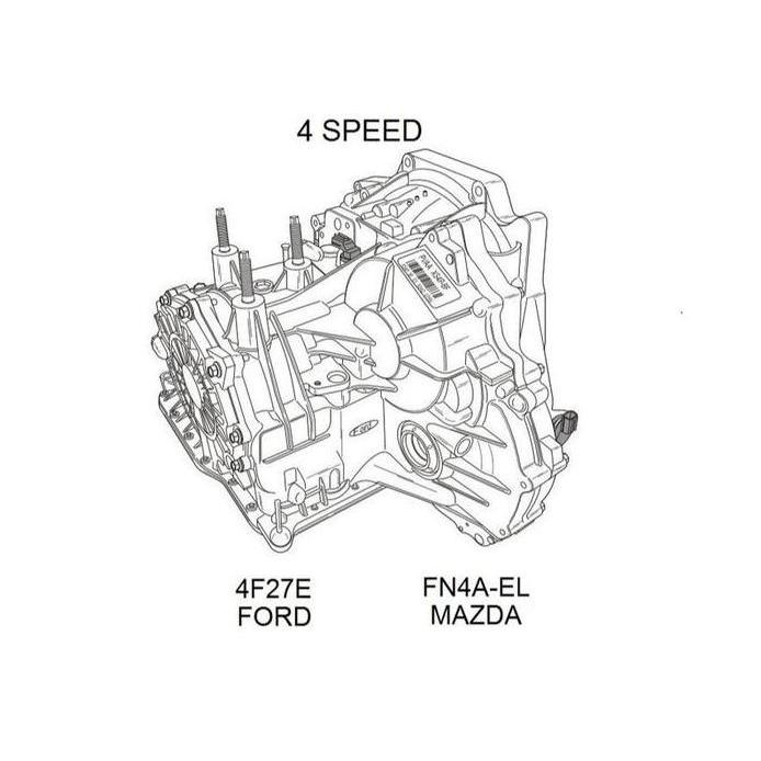 Transparts Oil Filter Strainer Saringan Oli Matic Matik Transmisi 4F27E FN4AEL Ford Fiesta Laser Eco