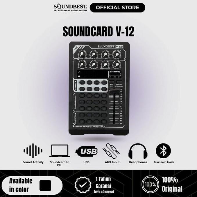 SOUNDCARD SOUNDBEST -  V12 Laptop