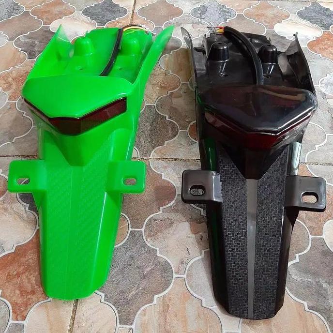 Spakbor belakang KLX 150 /Dtracker 3in1 Stoplamp Lampu Stop Led 3in1