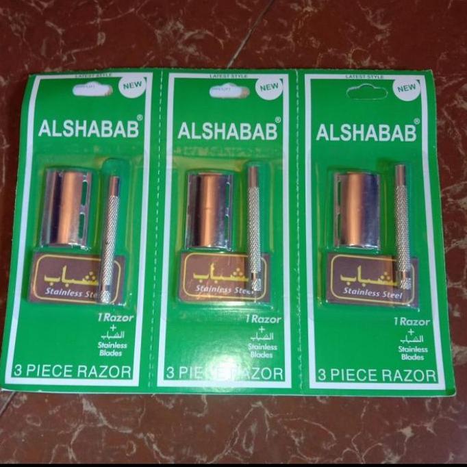 alat cukur kumis /jenggot original Al shabab 6pcs