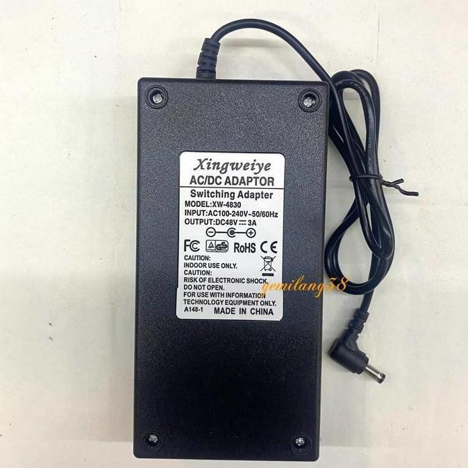 AC DC Charger 48V 3A M Switching Adaptor Power Supply 48 V 3 A 144Watt