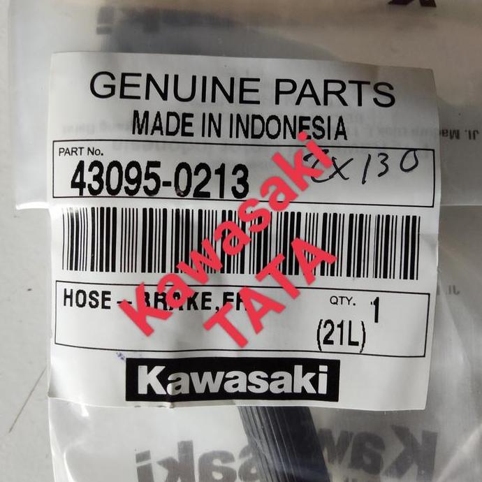 Selang rem depan ZX130, SPAREPART KAWASAKI.