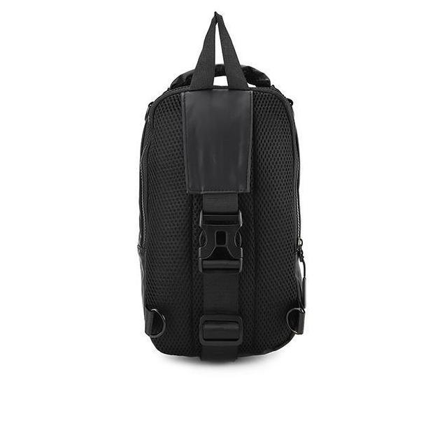 Sale Obermain Tas Pria Tyce 2 Chest Bag Black Obc153Ubk