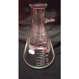 Erlenmeyer Pipa Samping 1000 Ml / Filtering Flask 1000 Ml Iwaki