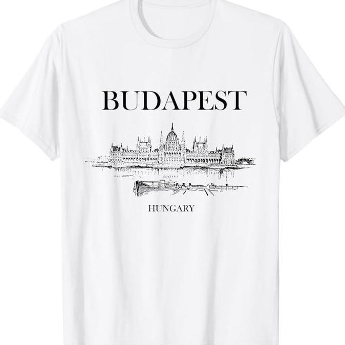 KAOS HUNGARY BUDAPEST - BAJU HUNGARY SOUVENIR BUDAPEST - OLEH OLEH HUNGARY BANYAK MODEL TYPE 2