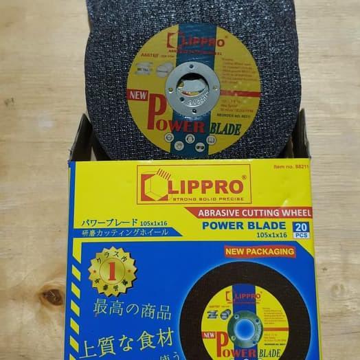 Mata Potong Besi 4 Inchi Tipis Lipro Original - Pisau Potong Besi 4" 20 Pcs 1 Dus