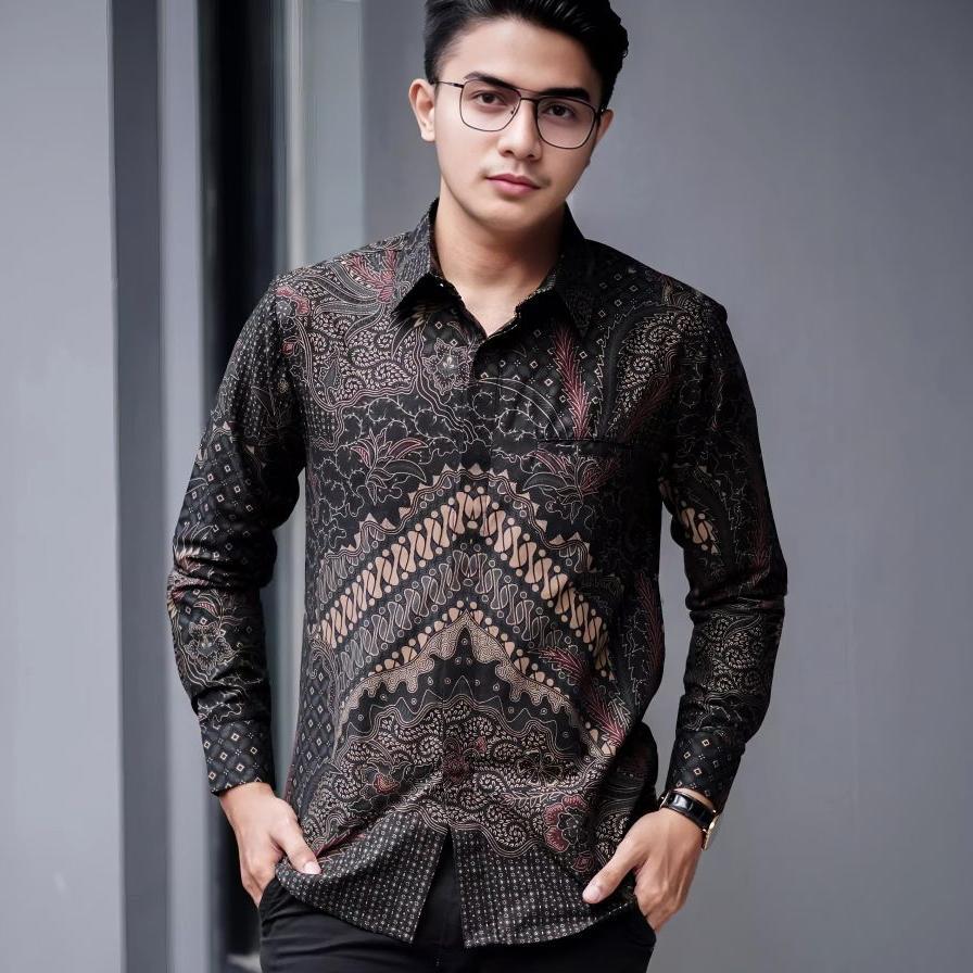 Batik Pria Dewasa Laskala Batik Premium Batik Azmil Rekomendasi Mens Batik Kemeja Batik Pria Terbaru
