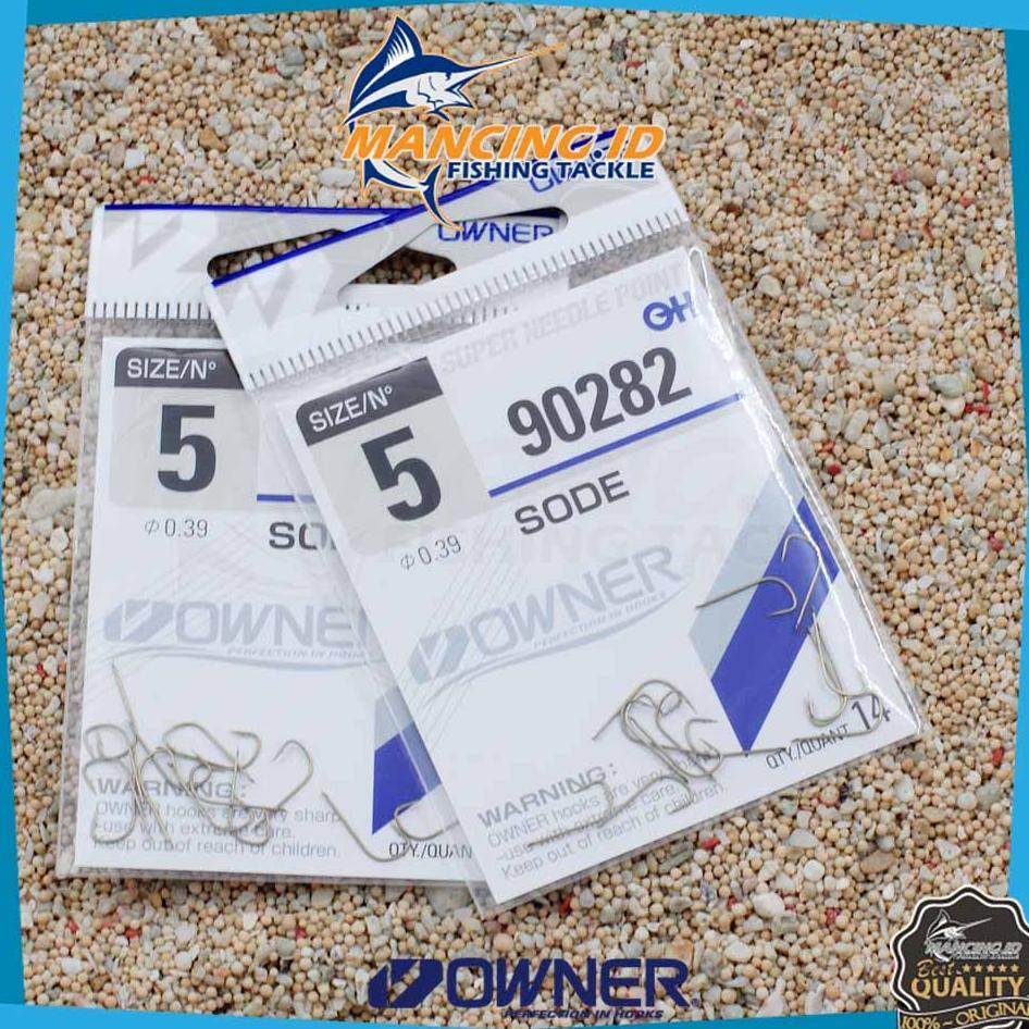 Owner Sode 90282 Pancing Hook Mata Kail Kuat Dan Tajam Made In Japan