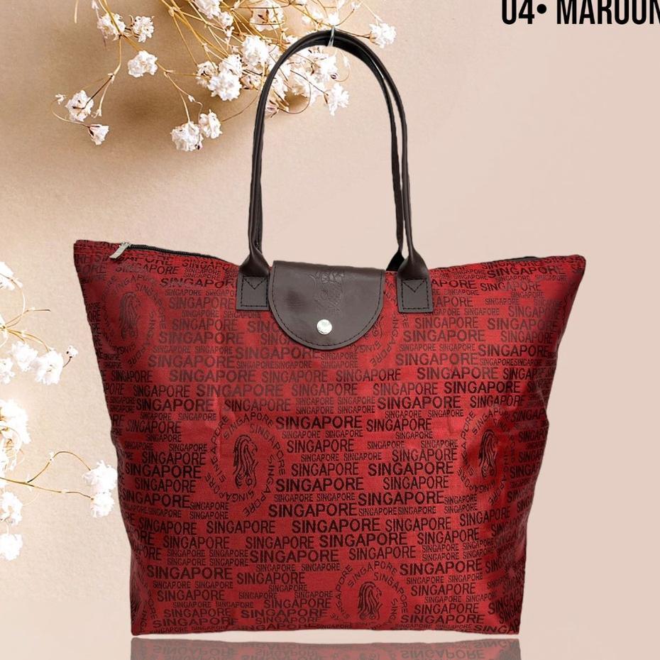 Souvenir Tas Singapore / Tas Lipat Singapore Tas Tote Singapore