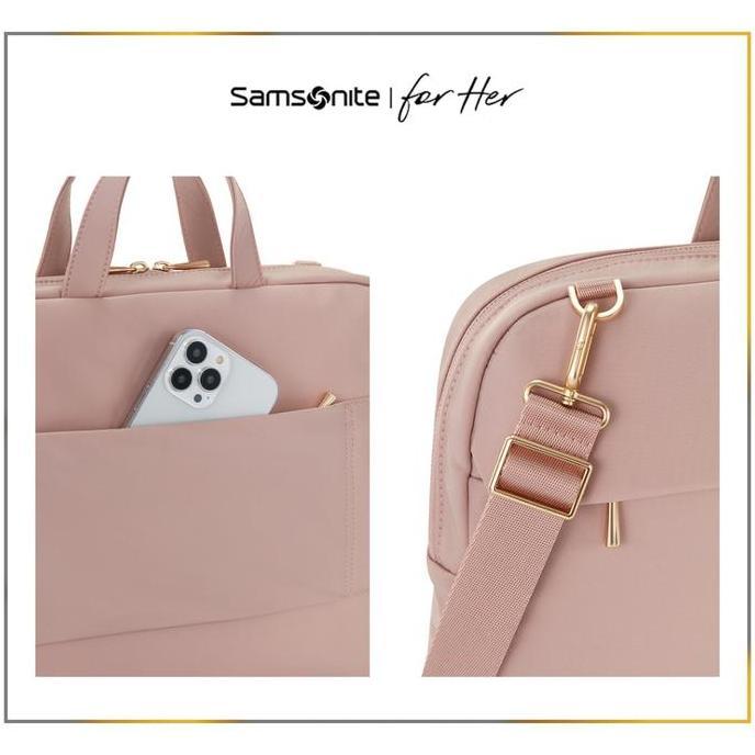 Sale Samsonite Valerie Laptop Bag 14.1' Rose Quartz