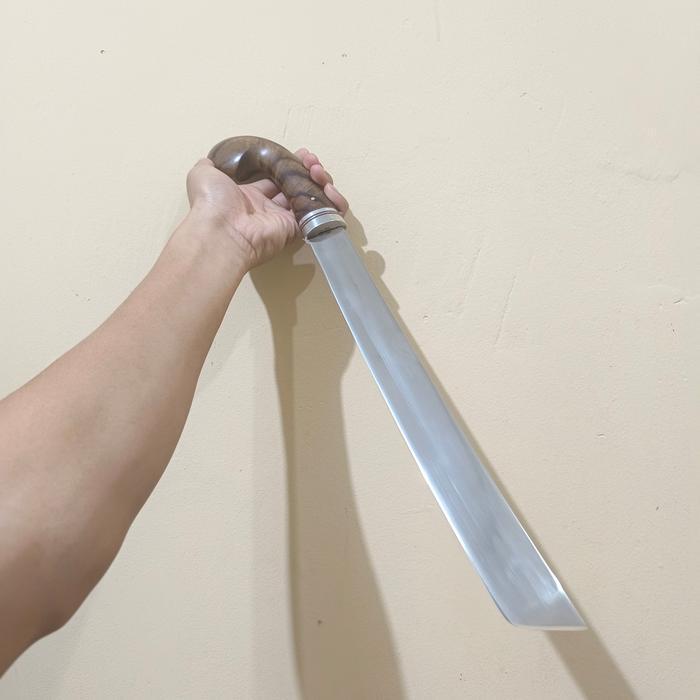 Bisa Cod - Golok Sembelih Baja Sld Hitachi Full Kayu Sonokeling *Super Tajam*