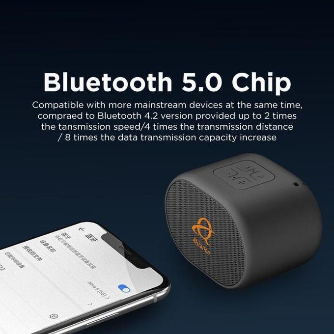 Alliance - Mini speaker Bluetooth tanpa kabel portable Speaker Bluetooth Robot musik box bluetooth f