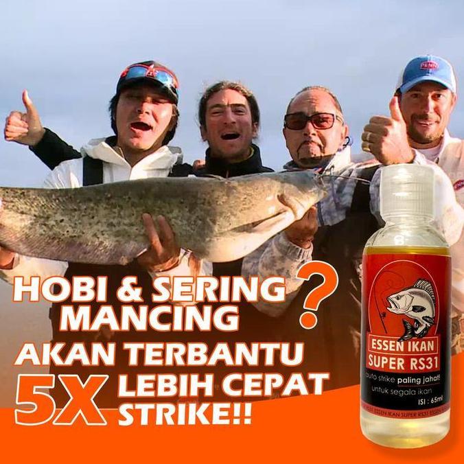 RS31 Essen Ikan Super RS31 - Umpan Ikan Mas Aroma Wangi Gurih Lebih Tajam & Stabil Dengan Ekstrak Al