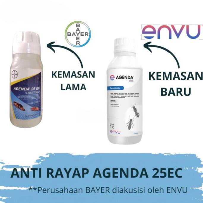 Cairan Anti Rayap Agenda 25 EC 100 ml untuk Kayu Kering dan Tanah / Baru Siap Pakai Tanpa Bau anti r