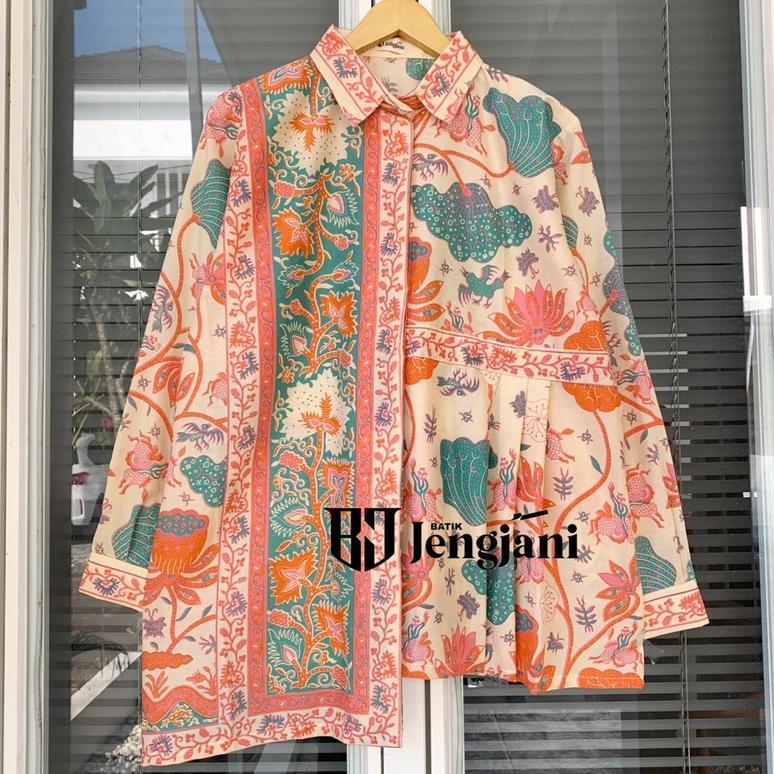 Blouse Batik Mahalini Premium