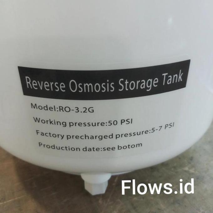 Pressure Tank / Tangki Ro 3.2 G - Storage Tank Ro Reverse Osmosis