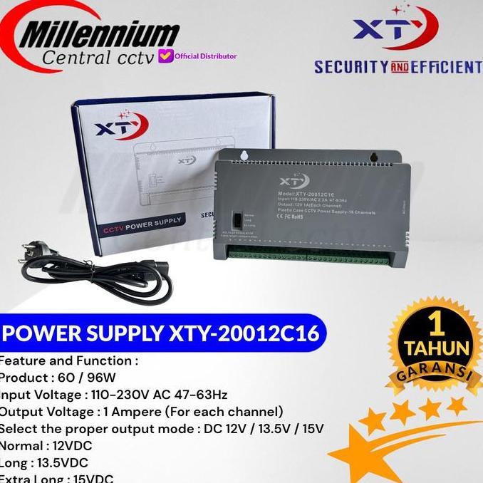 POWER SUPPLY CCTV 16 CHANNEL