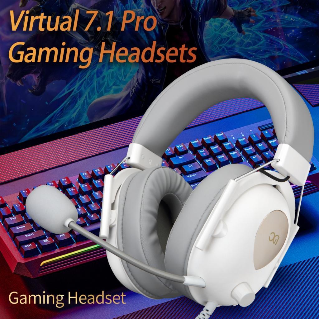 Xibter H21 Headset Gaming Surround 7.1 Headphone Kabel Henset Bando Pc/Mobile Pengiriman Gratis Bass