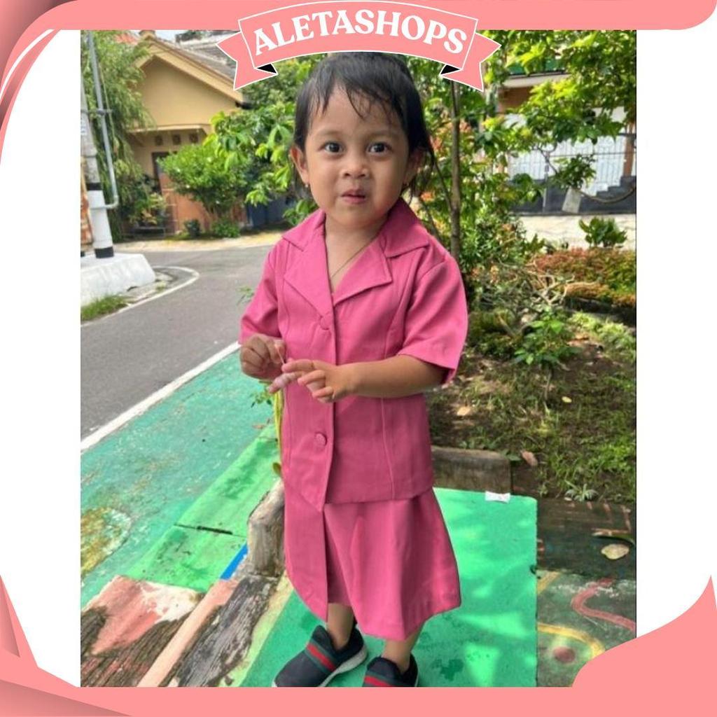 Baju anak BHAYANGKARI / 1 stell baju BHAYANGKARI anak / baju BHAYANGKARI anak muslim KZPromo