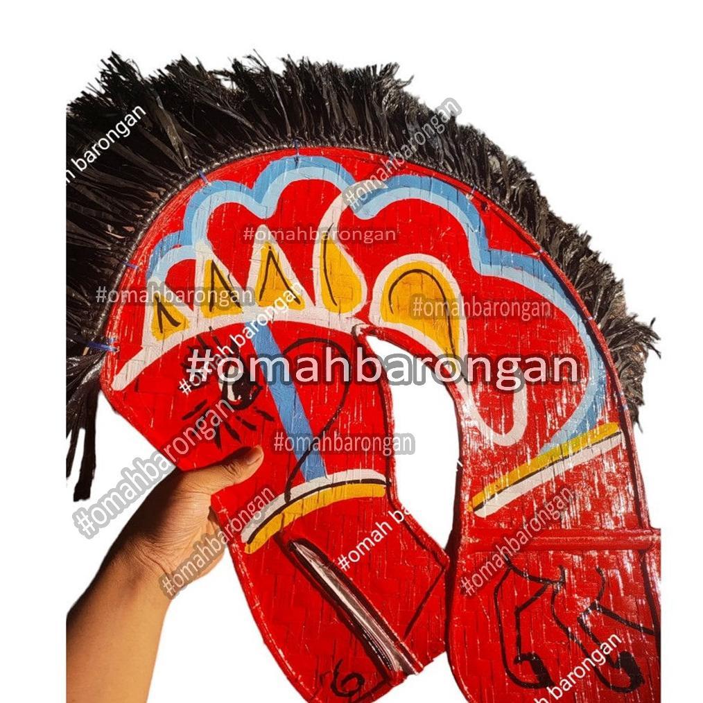Mainan Tradisional Kuda Lumping Bambu Extra Besar Sd-Smp