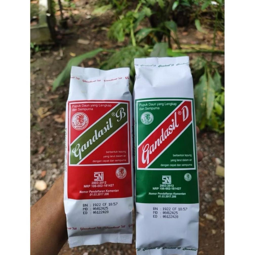 Promo Cod Gandasil B Dan Gandasil D Ukuran 500Gram Gandasil Pupuk Tanaman Daun Hijau Buah ><