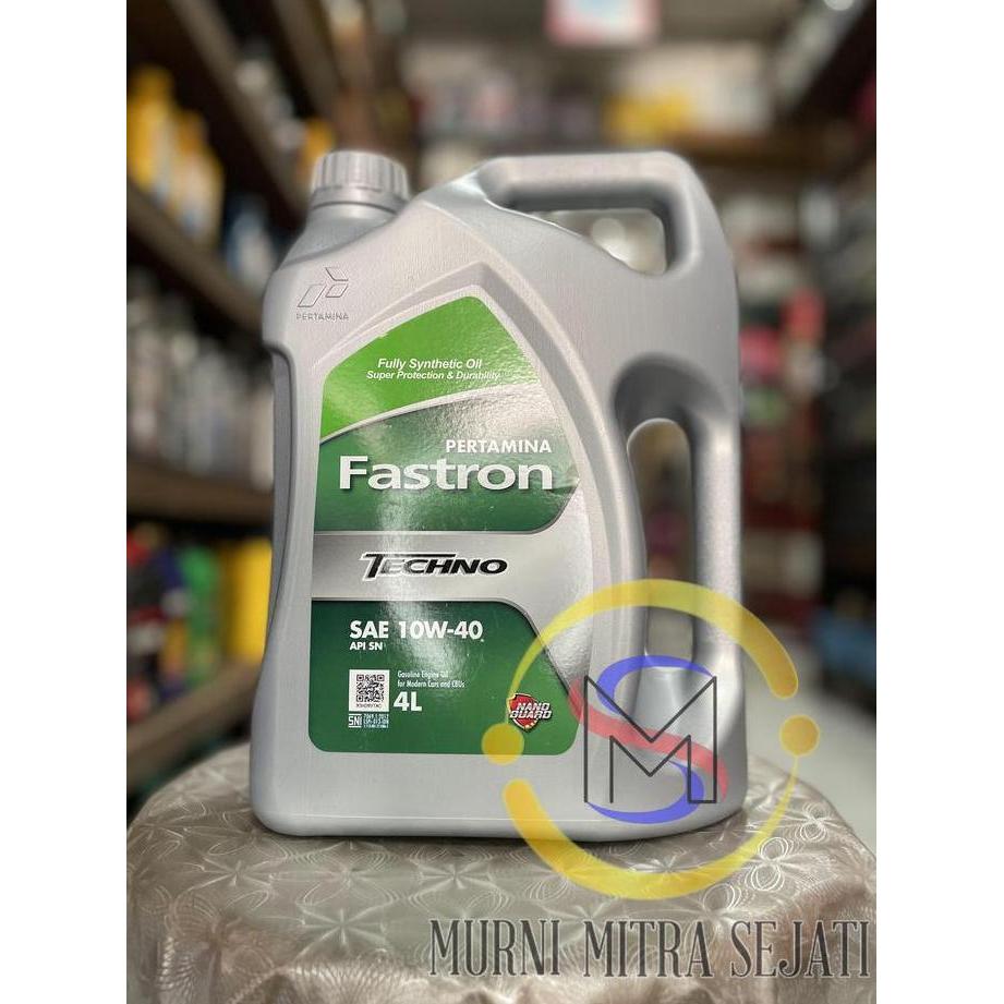 BEBAS ONGKIR - Pertamina Fastron Techno SAE 10W-40 Oli 10W40 10 W 40 4 L