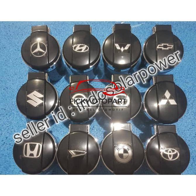 Asbak Rokok Led Premium Logo Merk Mobil Aksesoris Variasi Lampu Sesuai Spesifikasi