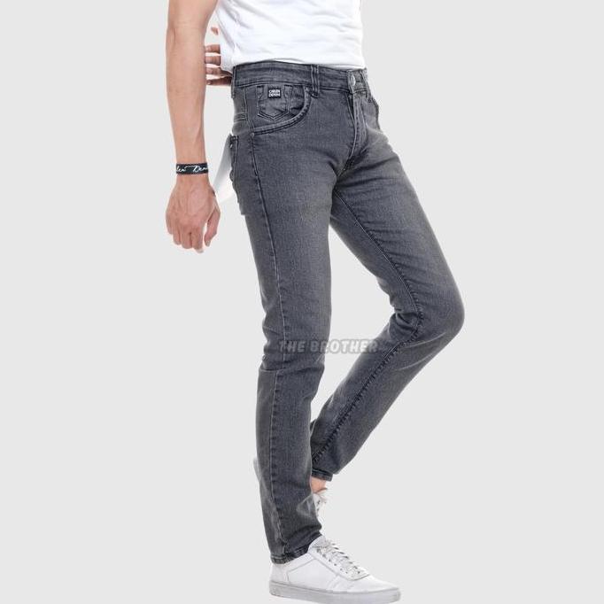 LIFESTYLE ORLEN DENIM - Celana Panjang Pria Jeans Pensil Slim Fit Skinny Terbaru Bahan Denim Stretch