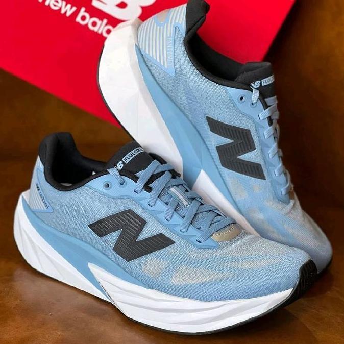 Sepatu Running Nb Fuellcel Rebel V5 Blue Olahraga,Outdoor