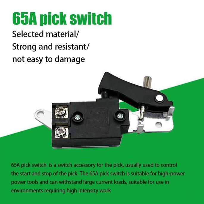 Switch Saklar Mesin Skakel Mesin Jack Hammer Demolition Bor Bobok Saklar Bor 65A