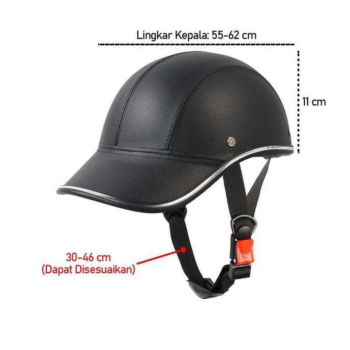 cv_griyautama / Helm Catok Sepeda Listrik MTB Skuter Elektrik Model Topi Baseball Cap Diskon