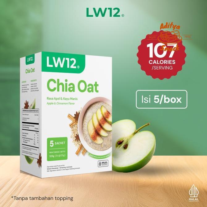 Renyah Chia Oat Apple Cinnamon | Sereal Diet Buah | Oatmeal Chia Seed