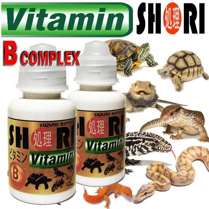 SHORI VITAMIN CAIR OBAT SUPLEMEN MULTIVITAMIN KURA TORTO BIAWAK REPTIL IGUANA SALVA VARANUS KADAL UL