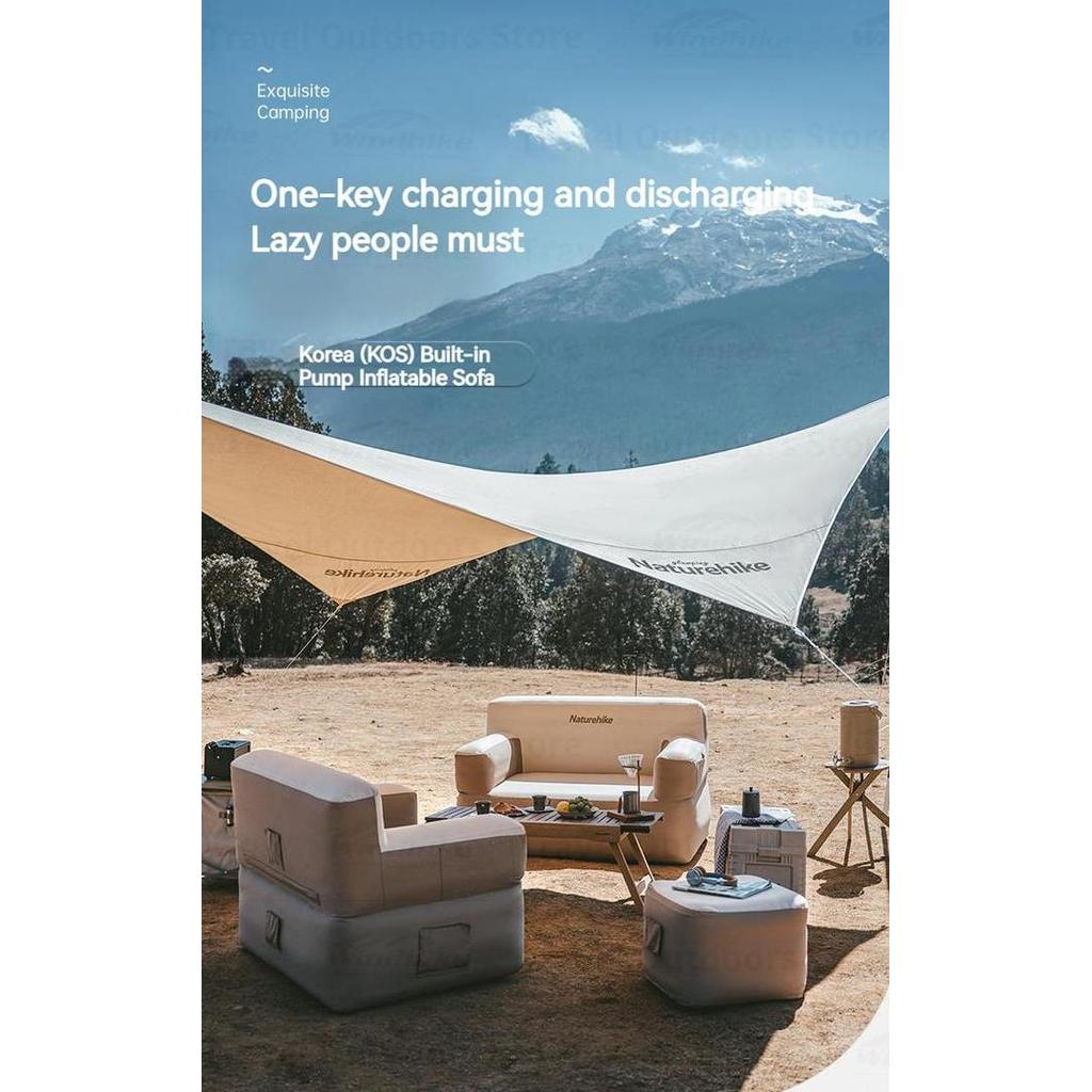 KURSI SOFA BEAN BAG POMPA CAMPING / GLAMPING NATUREHIKE CNH22DZ023