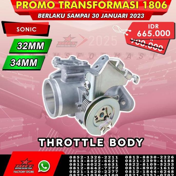 THROTTLE BODY BRT - SONIC