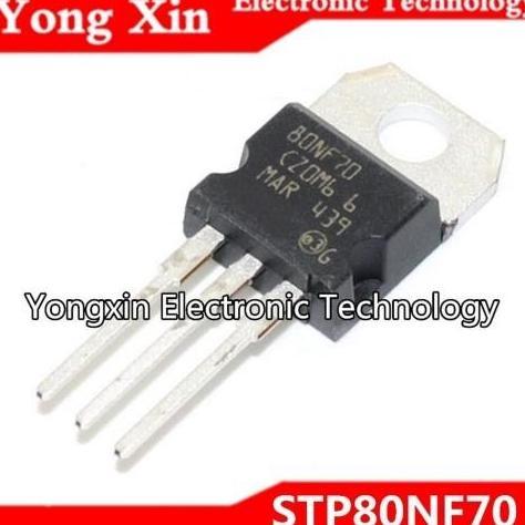 Baru (1) STP80NF70 P80NF70 80NF70 80N70 MOSFET N-Ch TO-220 jwelek70 Segera Dapatkan