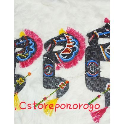 JARANAN ANAK + PECUT PAKET MURAH / kuda lumping / kuda lumping anak / kuda pegon / barongan / devil 