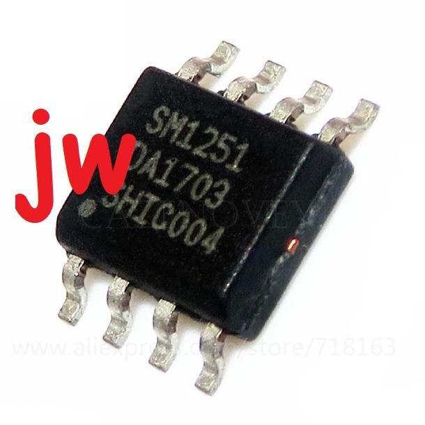 (1) SM1251 SM 1251 LCD LED BACKLIGHT DRIVER SOP-8 SMD jwelek70 Kualitas Baik