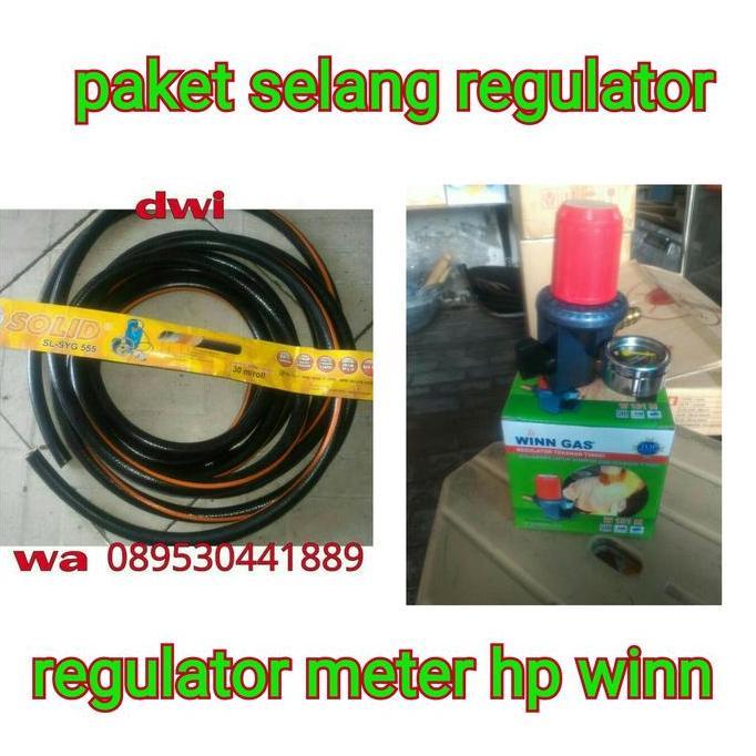selang regulator meter u/ kompor tekanan tinggi/kompor jos