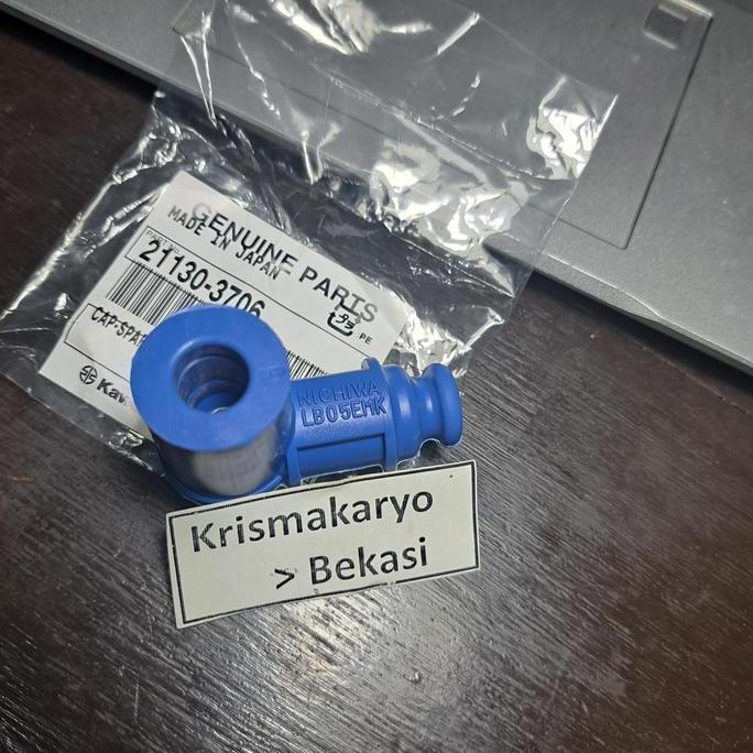 Cop Busi Ninja RR 150 R Ori Cangklong Busi Cap Racing Kawasaki