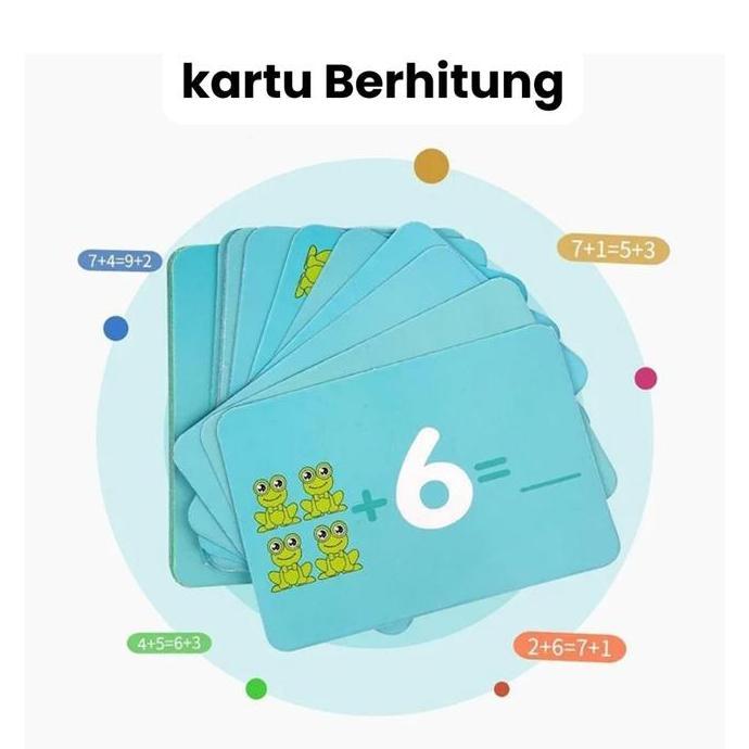 MK335 Mainan Edukasi Anak 3+ Timbangan Angka Belajar Matematika Interaktif Anak Toys Permainan Plast